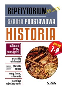 Obrazek Repetytorium - szkoła podstawowa. Historia, kl. 7-8