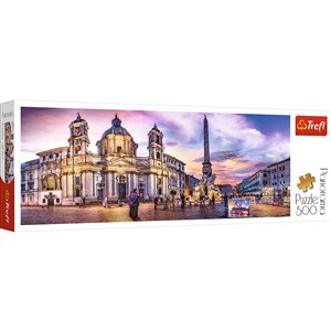 Picture of Puzzle Panorama Piazza Navona 500