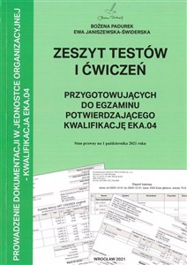 Picture of Zeszyt testów i ćwiczeń. KW EKA.04