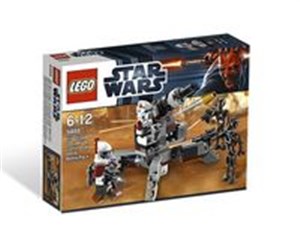 Obrazek Lego Elite Clone Trooper & Commando Droid Battle Pack Wiek 6-12 lat 9488