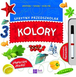 Picture of Sprytny przedszkolak Kolory z pisakiem