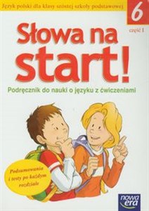 Picture of Słowa na start 6 Podręcznik do nauki o języku z ćwiczeniami część 1 szkoła podstawowa
