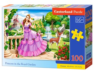 Obrazek Puzzle Princess in the Royal Garden 100