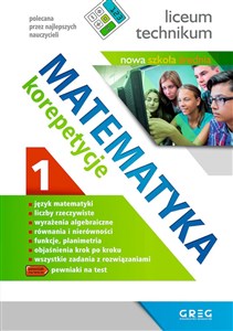 Picture of Matematyka korepetycje Część 1 Liceum technikum