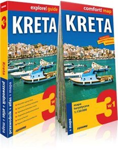 Obrazek Explore!guide Kreta 3w1 przewodnik+atlas+mapa