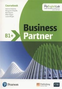 Obrazek Business Partner B1+ Coursebook + MyEnglishLab