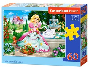 Obrazek Puzzle Princess with Swan 80