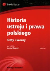 Picture of Historia ustroju i prawa polskiego