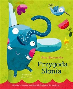 Picture of Przygoda słonia Książka ze sztuką teatralną i z kukiełkami do wycięcia