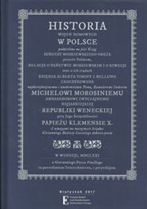 Picture of Historia wojen domowych w Polsce podzielona na pięć Ksiąg