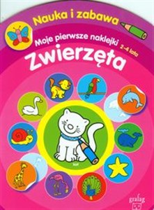 Picture of Zwierzęta Moje pierwsze naklejki 2-4 lata