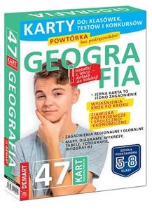 Picture of Geografia Karty edukacyjne Szkoła podstawowa Klasa 5-8