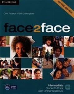 Obrazek face2face Intermediate Student's Book with Online Workbook B1+