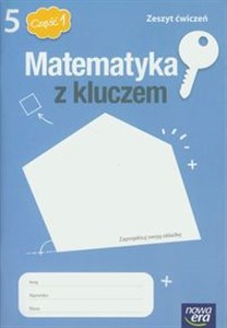 Picture of Matematyka z kluczem 5 zeszyt ćwiczeń część 1 Szkoła podstawowa