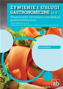 Picture of Żywienie i usługi gastronomiczne cz. X Planowanie żywienia i produkcji gastronomicznej