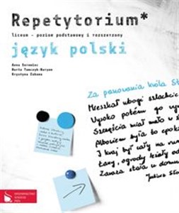 Picture of Pakiet maturalny Język polski Repetytorium Poziom podstawowy i rozszerzony Liceum
