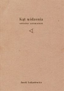 Picture of Kąt widzenia Notatki literackie