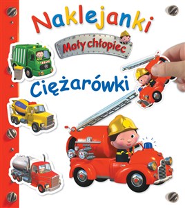 Picture of Mały chłopiec. Naklejanki. Ciężarówki