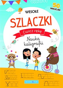 Picture of Wesołe szlaczki Ćwicz rękę Nauka kaligrafii 50 naklejek