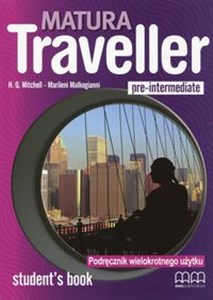 Obrazek Matura Traveller Pre-intermediate Student's Book + CD Podręcznik wielokrotnego użytku Szkoła ponadgimnazjalna