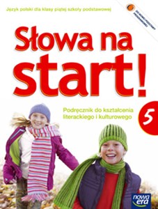 Picture of Słowa na start 5 podręcznik do kształcenia literackiego i kulturowego z płytą CD + dodatek wakacyjny Szkoła podstawowa