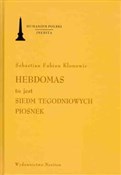 polish book : Hebdomas t... - Sebastian Fabian Klonowic