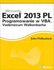 Picture of Excel 2013 PL Programowanie w VBA Vademecum Walkenbacha