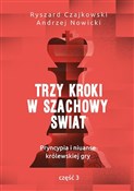 Trzy kroki... - Ryszard Czajkowski, Andrzej Nowicki -  books in polish 