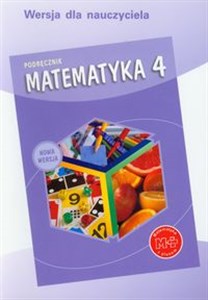 Picture of Matematyka z plusem 4 Podręcznik dla nauczyciela szkoła podstawowa