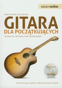 Picture of Gitara dla początkujących z płytą DVD Techniki gry, ćwiczenia i filmy instruktażowe