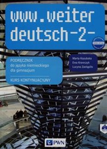 Picture of www.weiter deutsch 2 Podręcznik + CD Kurs kontynuacyjny Gimnazjum