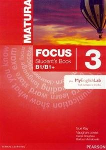 Picture of Matura Focus 3 SB + MyEngLab PEARSON