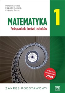 Picture of Matematyka 1 Podręcznik zakres podstawowy Szkoła ponadpodstawowa