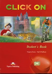 Obrazek Click On 1 student's book with CD Gimnazjum