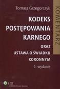 Polska książka : Kodeks pos... - Tomasz Grzegorczyk