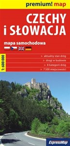 Picture of Czechy i Słowacja mapa samochodowa 1:600 000 Czechy i Słowacja - mapa samochodowa 1:600 000