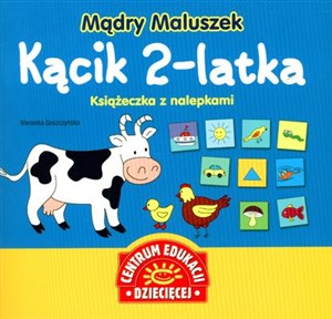 Picture of Mądry Maluszek Kącik 2-latka Książeczka z nalepkami
