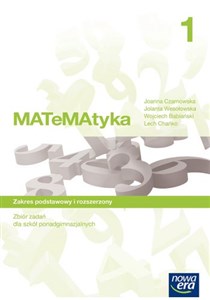 Picture of Matematyka 1 Zbiór zadań Zakres podstawowy i rozszerzony Szkoła ponadgimnazjalna