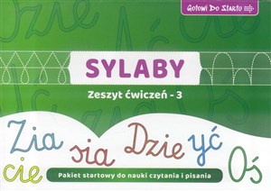 Obrazek Gotowi do startu Sylaby Zeszyt ćwiczeń 3 Pakiet startowy do nauki czytania i pisania