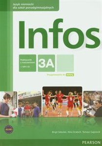 Obrazek Infos 3A podręcznik z ćwiczeniami z płytą CD MP3 Szkoły ponadgimnazjalne