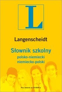 Picture of Słownik szkolny polsko-niemiecki, niemiecko-polski 70 000 haseł i zwrotów + słownik elektroniczny na CD