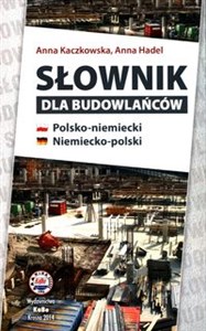 Picture of Słownik dla budowlańców polsko-niemiecki niemiecko-polski