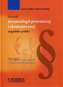 Obrazek Słownik terminologii prawniczej i ekonomicznej angielsko-polski