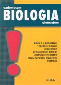 Picture of Vademecum Biologia Gimnazjum