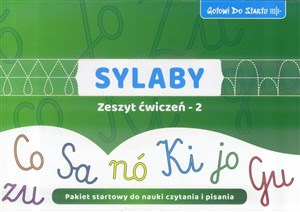 Obrazek Gotowi do startu Sylaby Zeszyt ćwiczeń 2 Pakiet startowy do nauki czytania i pisania