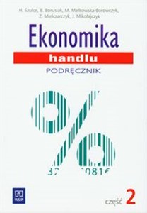 Picture of Ekonomika handlu Podręcznik Część 2 Technikum, szkoła policealna