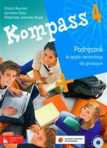 Obrazek Kompass 4 Podręcznik do języka niemieckiego dla gimnazjum z płytą CD