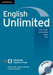Obrazek English Unlimited Advanced Teacher's Book + DVD-ROM