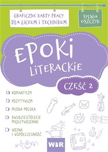 Picture of Epoki literackie Graficzne karty pracy dla liceum i technikum Część 2