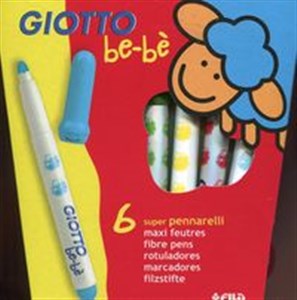 Picture of Giotto Bebe Flamastry 6 sztuk